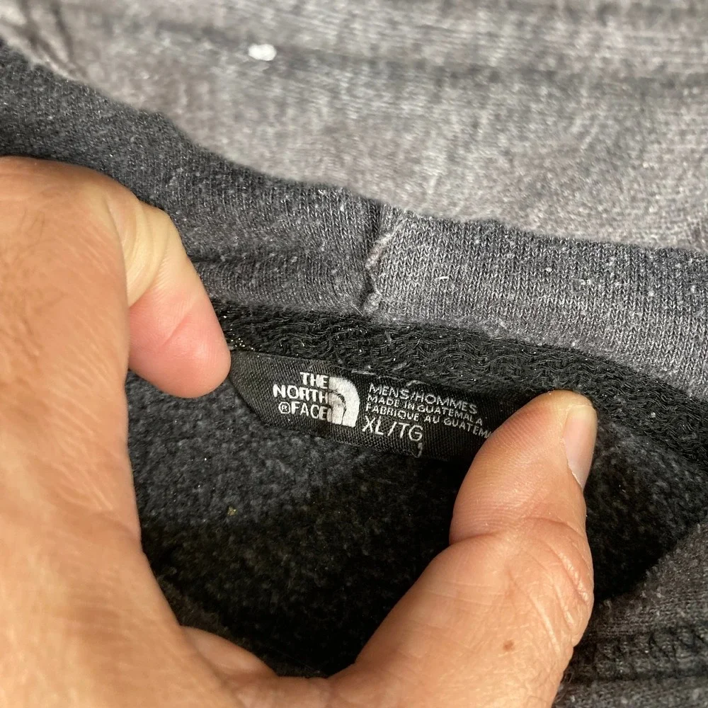 The North Face Hoodie Mens XL Gray ARUP Logo Pullover Sweatshirt‎